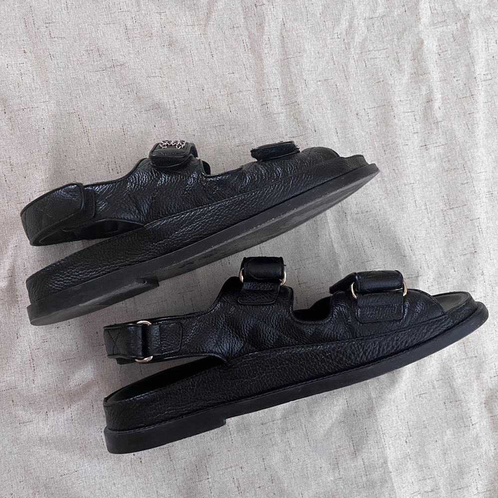 Authentic Chanel dad sandals - Picture 3 of 5